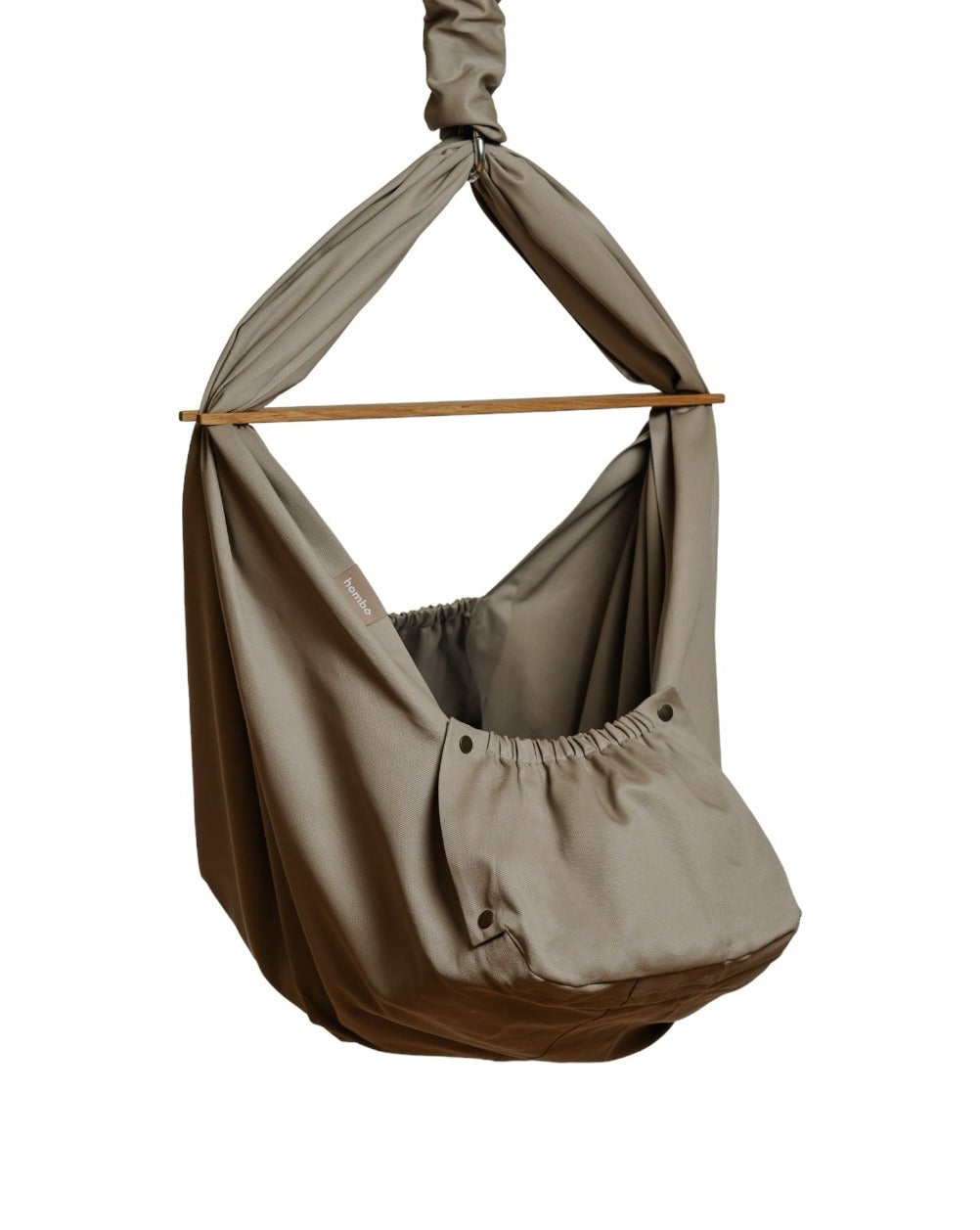 homba® baby hanging cradle cotton beige