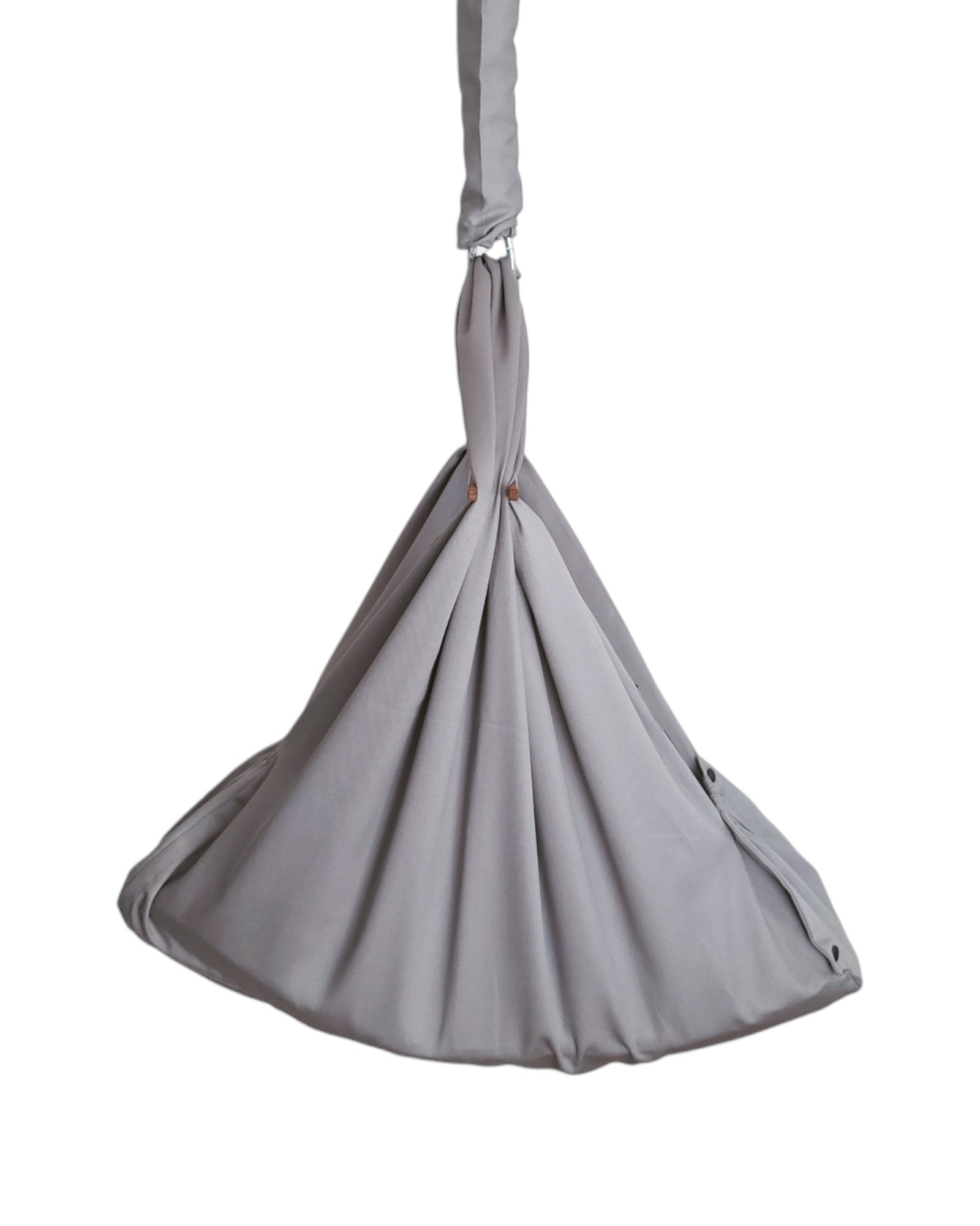 homba® baby hanging cradle cotton grey